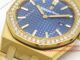 2017 Swiss Clone Audemars Piguet Royal Oak All Gold Diamond Bezel (5)_th.jpg